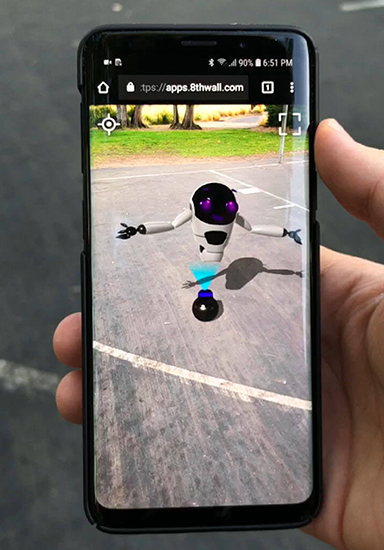 Augmented reality Experience Share